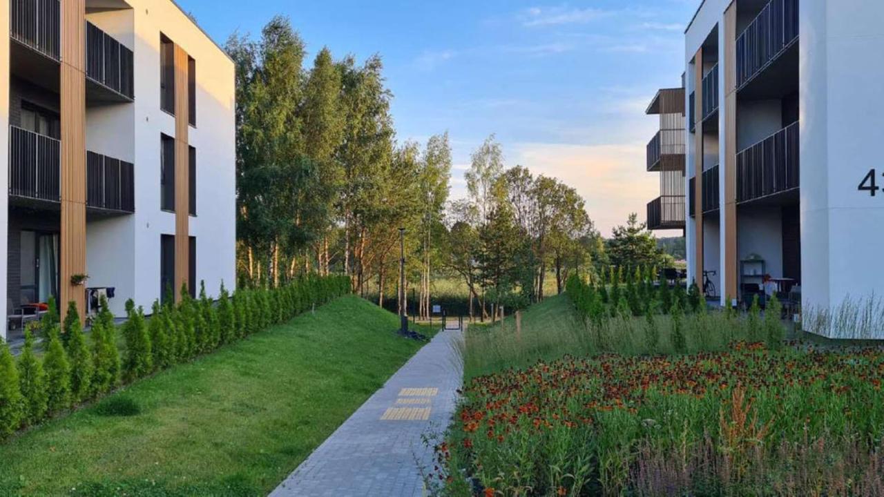 Ferienwohnung Giluzio Rivjera Wilna Exterior foto