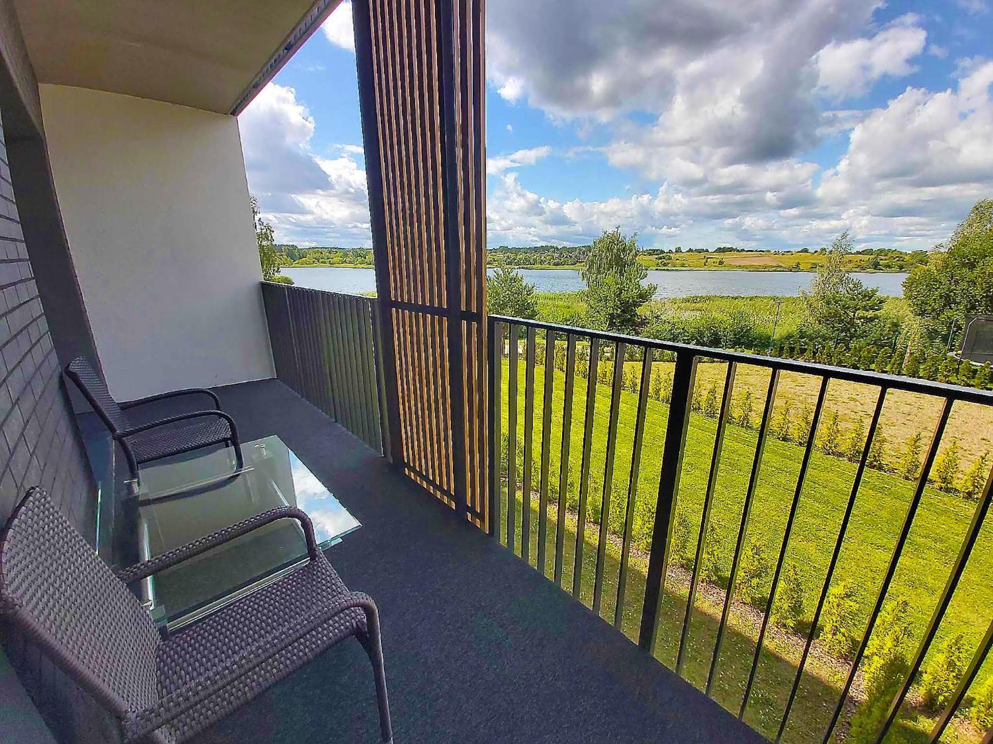 Ferienwohnung Giluzio Rivjera Wilna Exterior foto